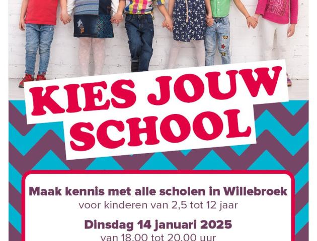 Kies jouw school © gemeente Willebroek