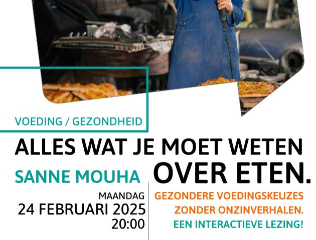 Interactieve lezing :: "Alles wat je moet weten over eten" door Sanne Mouha © Sanne Mouha