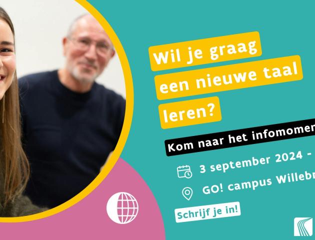 Infomoment Vreemde Talen - GO! campus Willebroek © GO! CVO Antwerpen