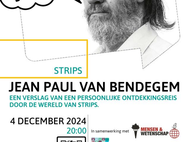 Lezing :: Jean Paul Van Bendegem - "De prof & de strip" © jean paul van bendegem