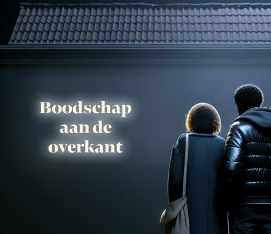 Boodschap overkant