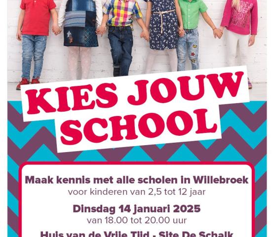 Kies jouw school © gemeente Willebroek